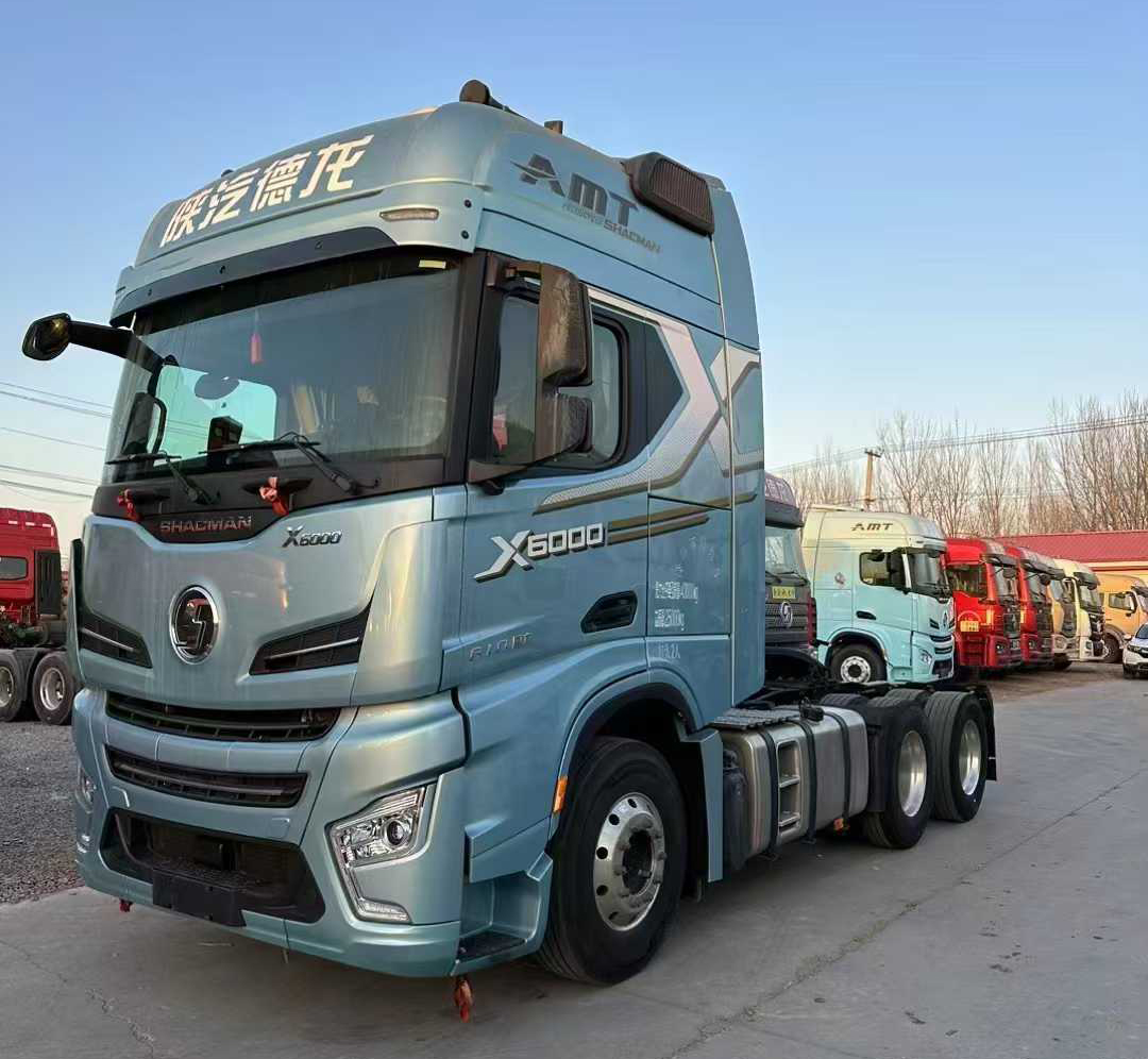 二手陜汽德龍X6000牽引車，二手德龍牽引車